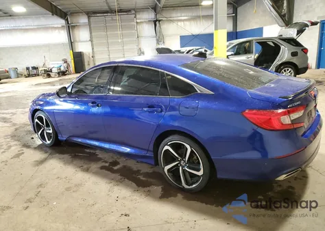 2021 Honda Accord Sport из США, поврежденный, VIN 1HGCV2F34MA023780
